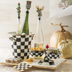 Discount MacKenzie-Childs Courtly Check Enamel Triplicity