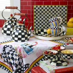 Discount MacKenzie-Childs Courtly Check Enamel Triplicity