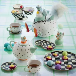 Discount MacKenzie-Childs Courtly Check Enamel Triplicity