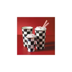Outlet MacKenzie-Childs Courtly Check Enamel Tumbler - 20 Ounce