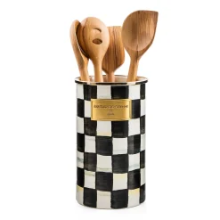 Best MacKenzie-Childs Courtly Check Enamel Utensil Holder