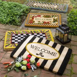 Online MacKenzie-Childs Courtly Check Entrance Mat