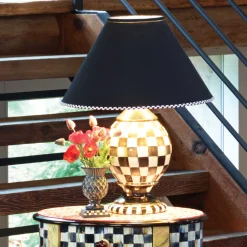 MacKenzie-Childs Courtly Check Globe Lamp