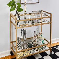 Outlet MacKenzie-Childs Courtly Check Highball Glass