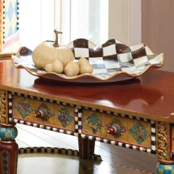 Online MacKenzie-Childs Courtly Check Large Serving Platter