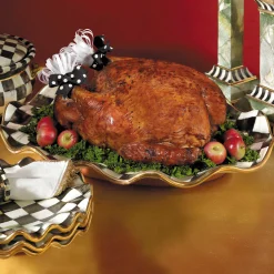 Online MacKenzie-Childs Courtly Check Large Serving Platter