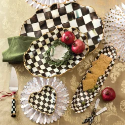Online MacKenzie-Childs Courtly Check Large Serving Platter