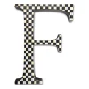 New MacKenzie-Childs Courtly Check Letter - F
