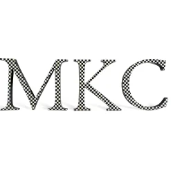 Clearance MacKenzie-Childs Courtly Check Letter - M