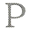 MacKenzie-Childs Courtly Check Letter - P