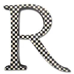 Sale MacKenzie-Childs Courtly Check Letter - R