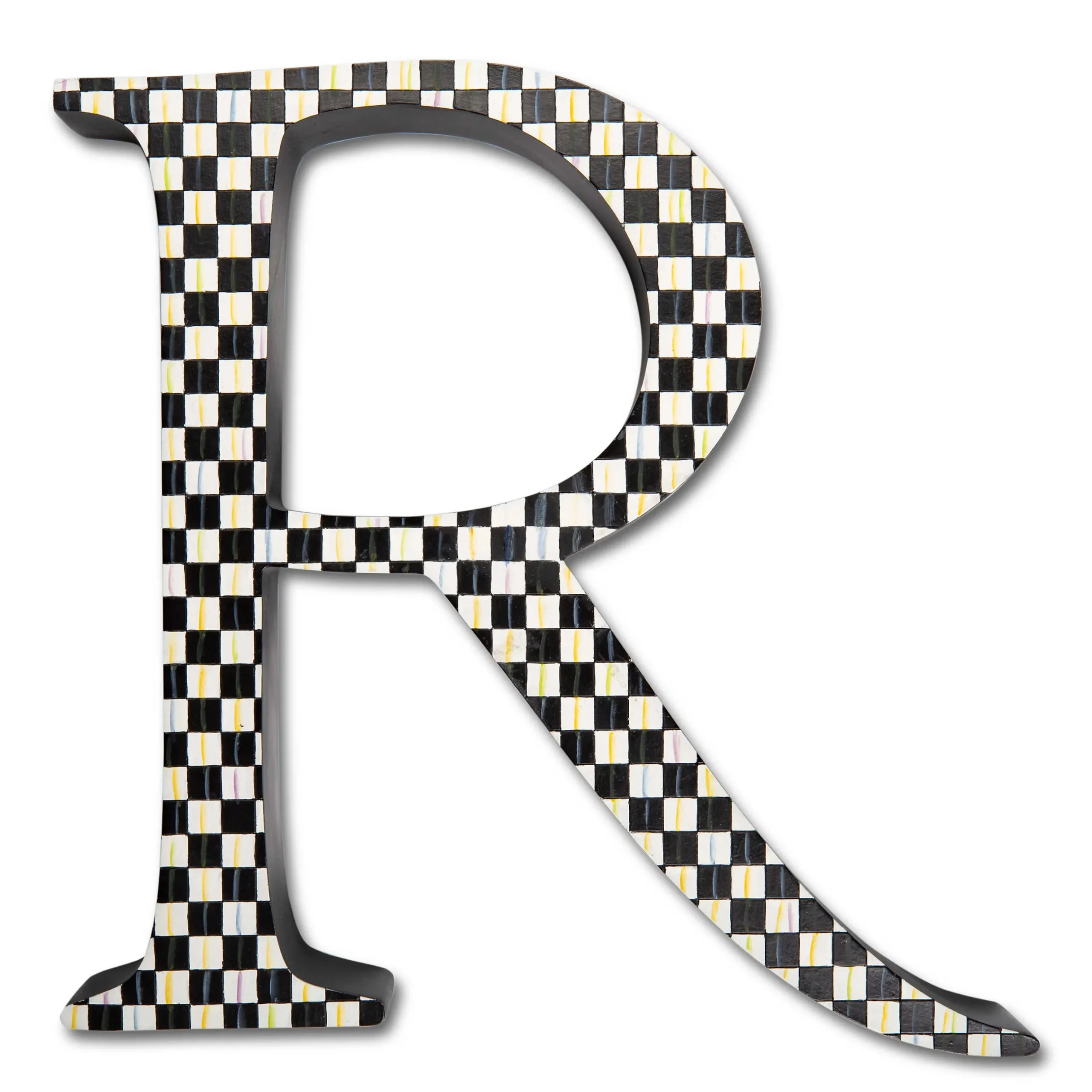 Sale MacKenzie-Childs Courtly Check Letter - R