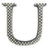 Hot MacKenzie-Childs Courtly Check Letter - U