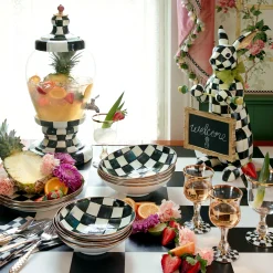 Discount MacKenzie-Childs Courtly Check Menu Rabbit