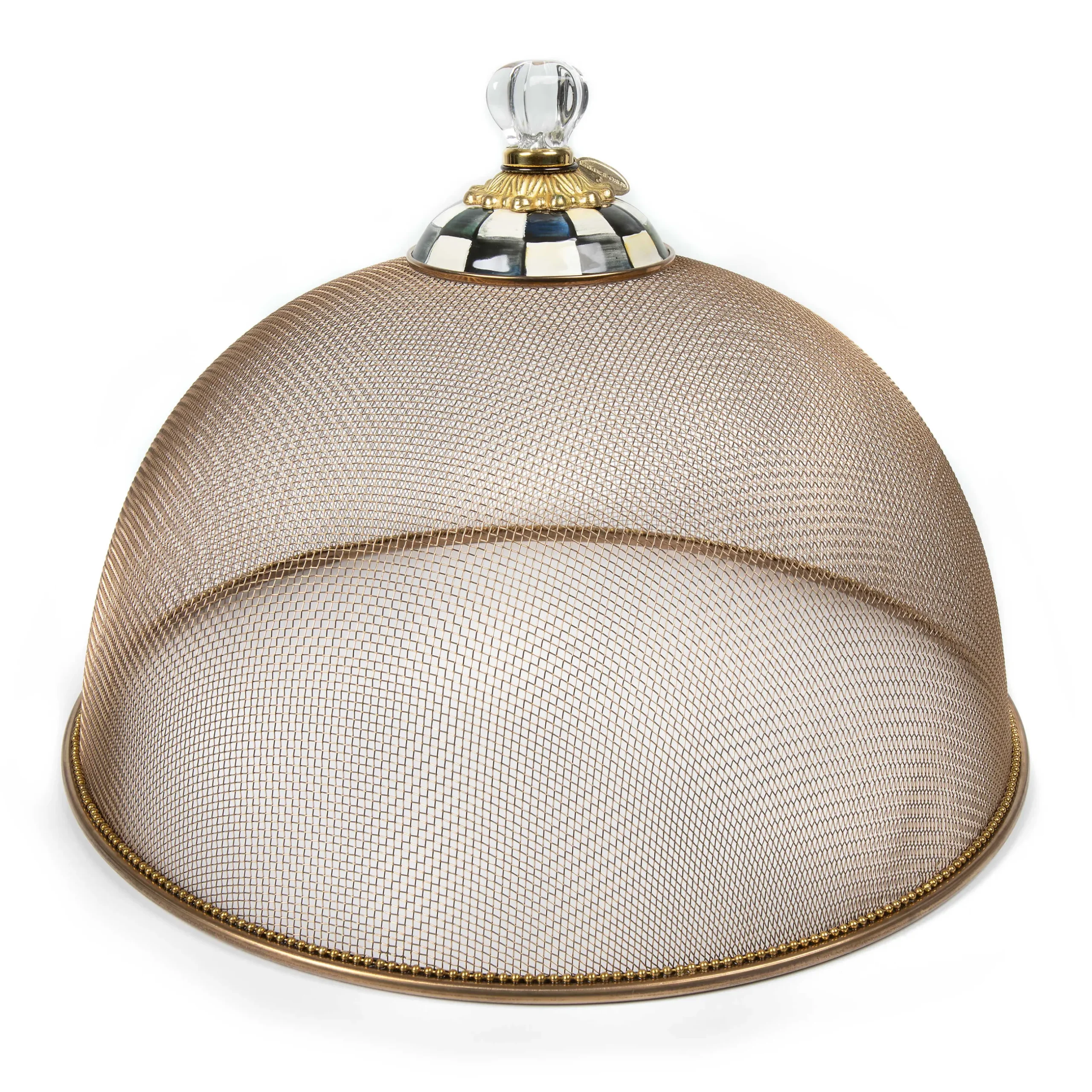 Best MacKenzie-Childs Courtly Check Mesh Dome - Large