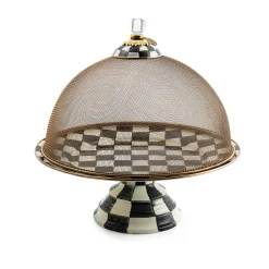 Best MacKenzie-Childs Courtly Check Mesh Dome - Large