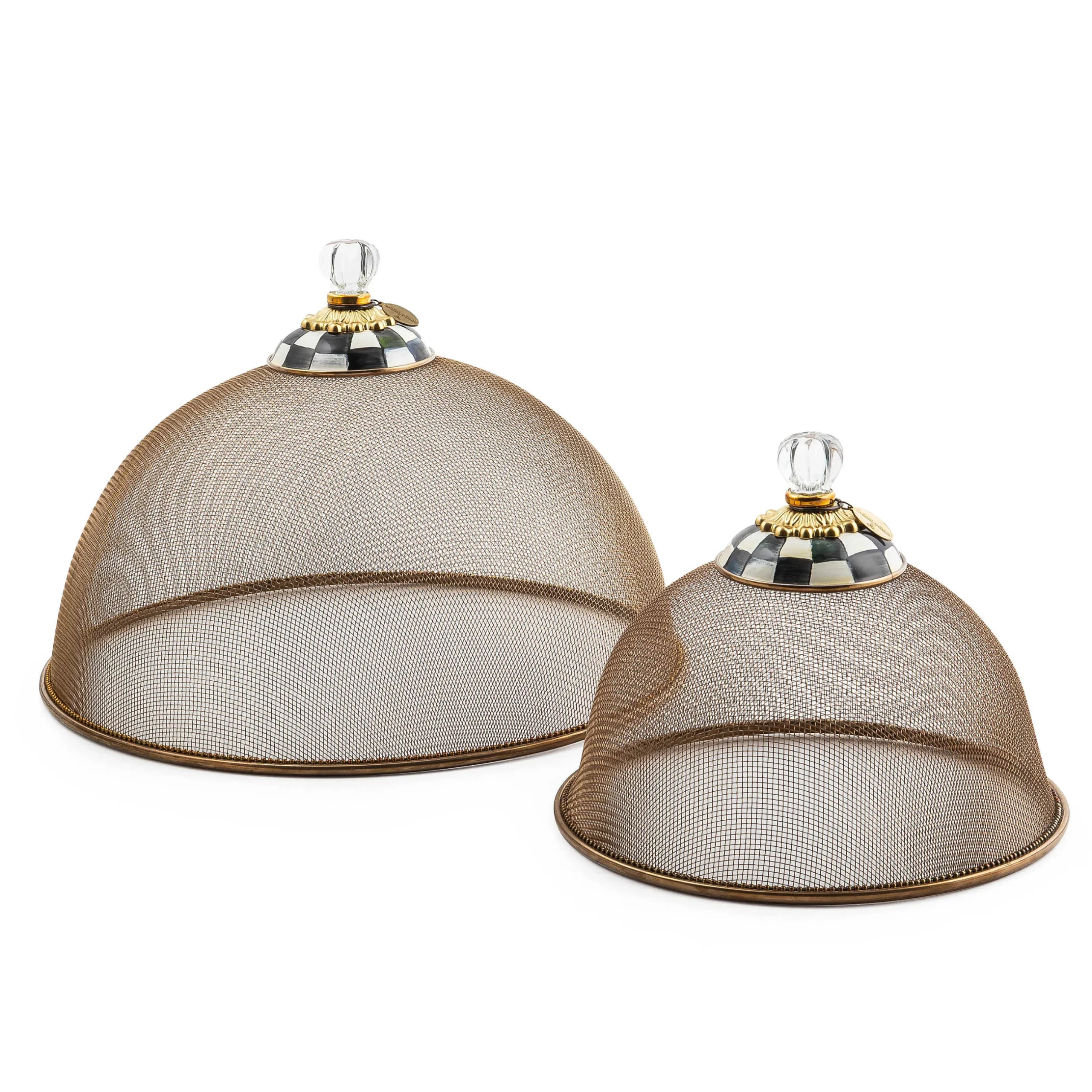 Best MacKenzie-Childs Courtly Check Mesh Dome - Large