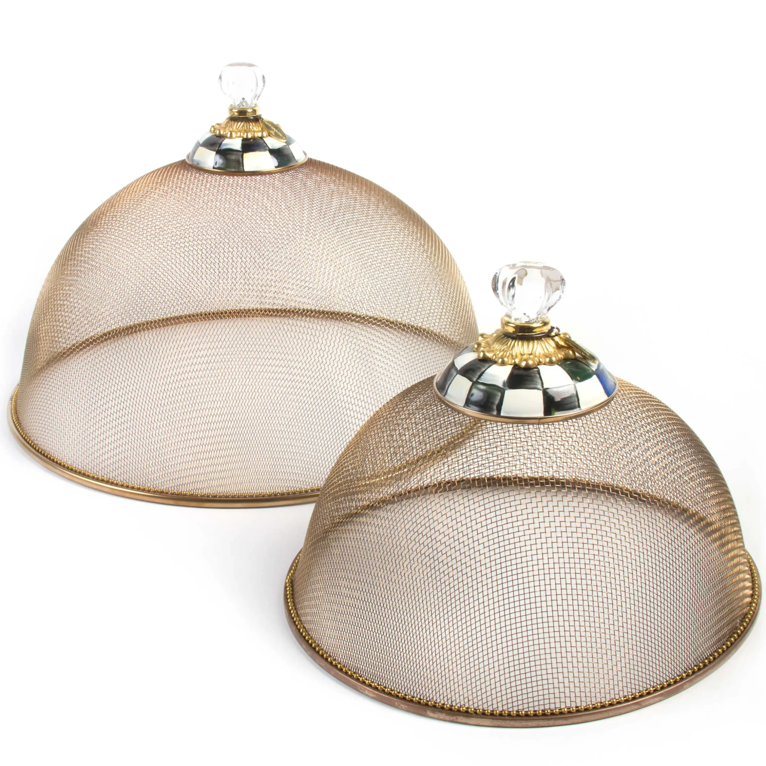 Hot MacKenzie-Childs Courtly Check Mesh Dome - Small