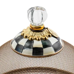 Hot MacKenzie-Childs Courtly Check Mesh Dome - Small