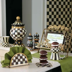 Hot MacKenzie-Childs Courtly Check Napkin Holder