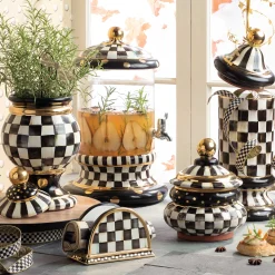 Hot MacKenzie-Childs Courtly Check Napkin Holder
