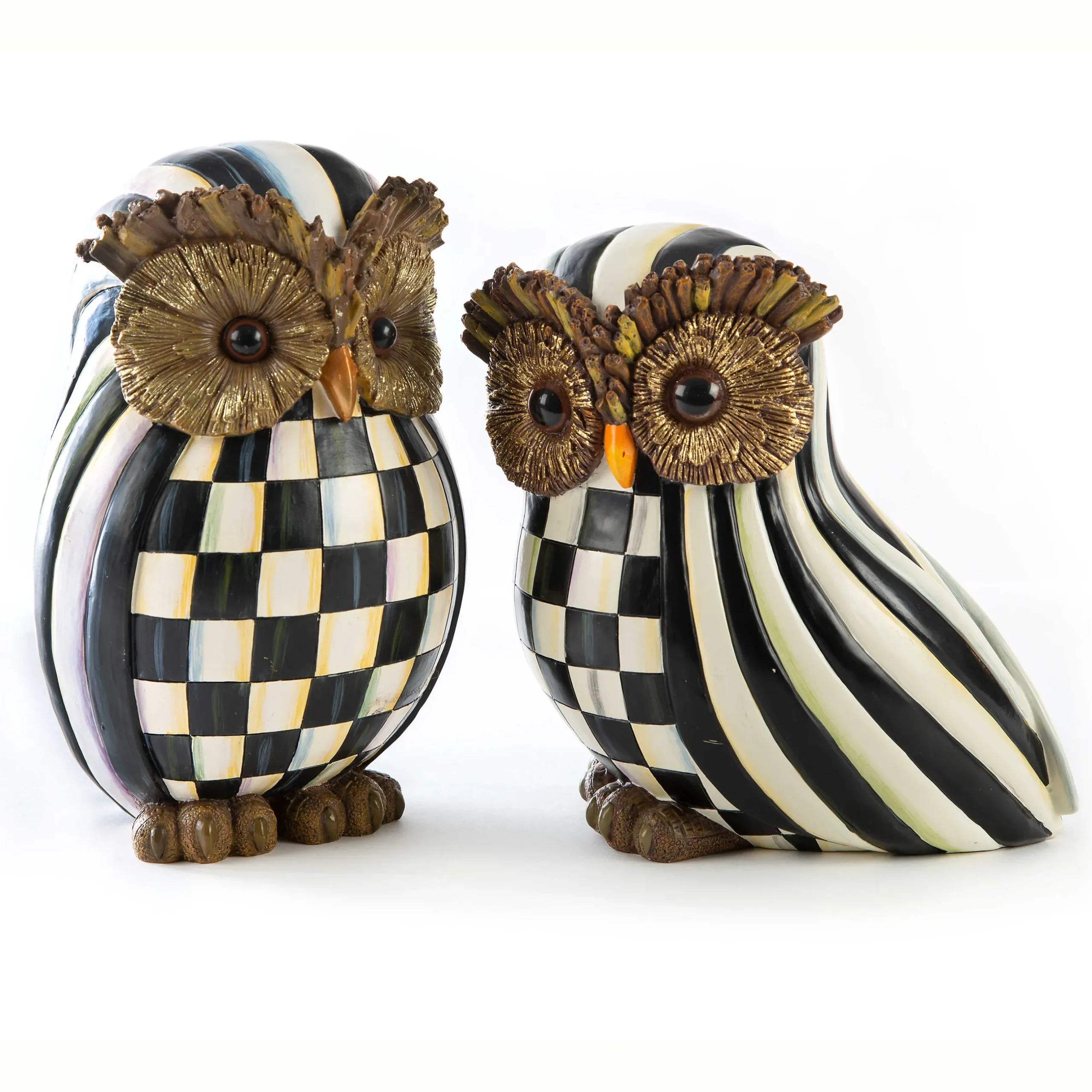 MacKenzie-Childs Courtly Check Owl