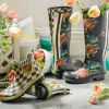 MacKenzie-Childs Courtly Check Rain Boots - Short - Size 5