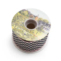 Online MacKenzie-Childs Courtly Check 2.5" Ribbon - Pink