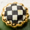 Clearance MacKenzie-Childs Courtly Check Round Knob