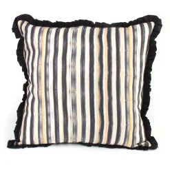 Best MacKenzie-Childs Courtly Check Ruffled Square Pillow