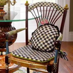 Best MacKenzie-Childs Courtly Check Seat Cushion