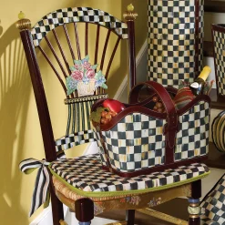 Best MacKenzie-Childs Courtly Check Seat Cushion