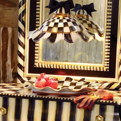 New MacKenzie-Childs Courtly Check Serving Platter