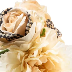 MacKenzie-Childs Courtly Check Summer Bouquet -Blush