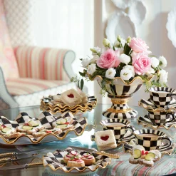 Outlet MacKenzie-Childs Courtly Check Teacup