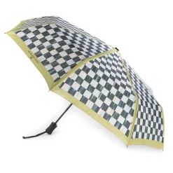 MacKenzie-Childs Courtly Check Travel Umbrella