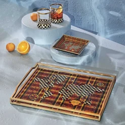 Hot MacKenzie-Childs Courtly Check Tumbler