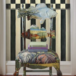 Online MacKenzie-Childs Courtly Check Wallpaper Border