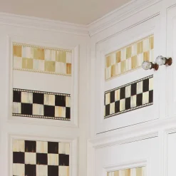 Online MacKenzie-Childs Courtly Check Wallpaper Border