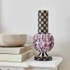 Online MacKenzie-Childs Courtly Cottage Hydrangea Pillar Candle Holder