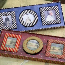 New MacKenzie-Childs Courtly Frames - Set Of 3