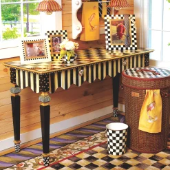 MacKenzie-Childs Courtly Stripe Console Table
