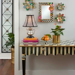 MacKenzie-Childs Courtly Stripe Console Table