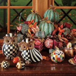 MacKenzie-Childs Courtly Stripe Owl