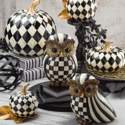 MacKenzie-Childs Courtly Stripe Owl