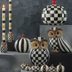 MacKenzie-Childs Courtly Stripe Owl