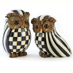 MacKenzie-Childs Courtly Stripe Owl