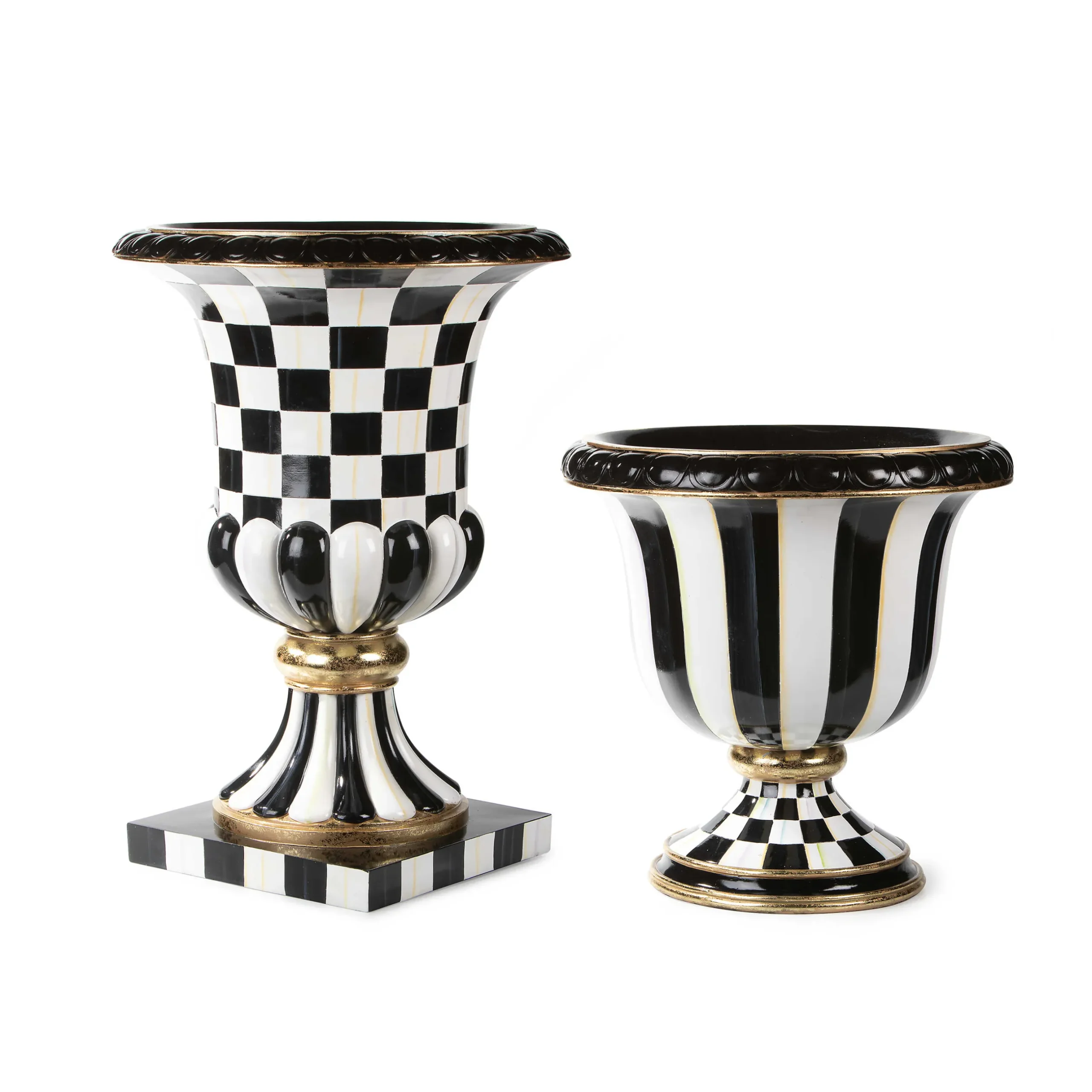 MacKenzie-Childs Courtly Stripe Urn