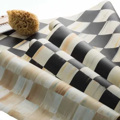 Best MacKenzie-Childs Courtly Stripe Wallpaper