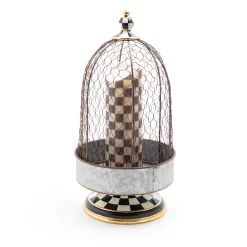 New MacKenzie-Childs Courtly Tin Cloche